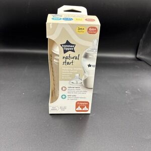 Tommee Tippee Anti-Colic 6M+ Baby 11 Oz Thicker Feed Baby Bottle See Pictures